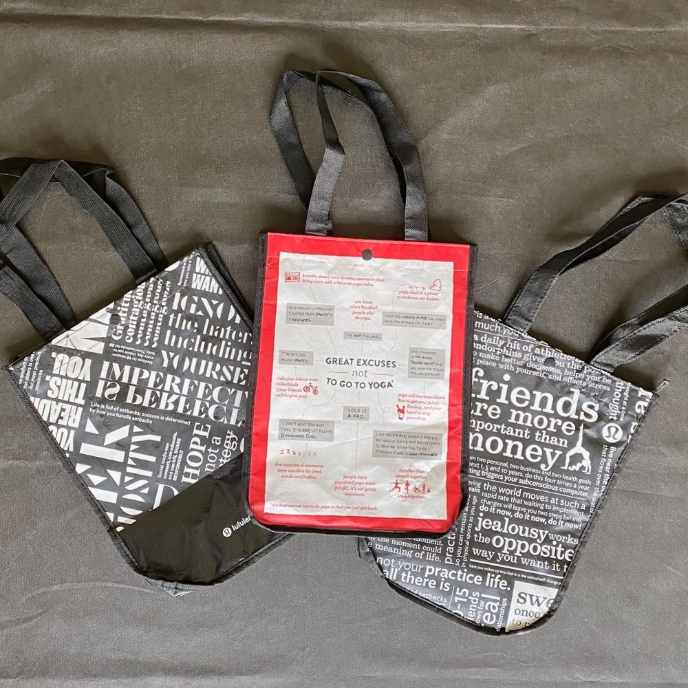 lululemon Reusable Tote Bags